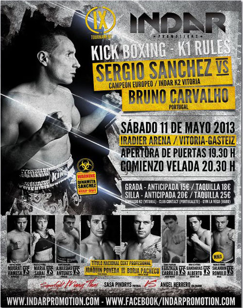 Andoni Iglesias y Aitor Eguzkiza participan en una velada en Vitoria